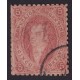 ARGENTINA 1864 GJ 19j RIVADAVIA DE 1ra TIRADA ESTAMPILLA CON VARIEDAD ANGULO INFERIOR IZQUIERDO INCOMPLETO POSICION 19 DE GRAN CALIDAD RARA U$ 72